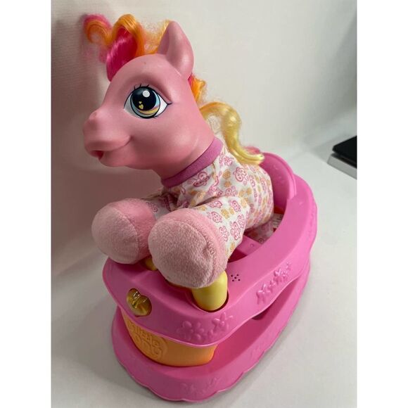 My Little Pony Plush Walking Sweet Steps Pink Hasbro 2005 Toy Walker Light Sound - Picture 1 of 13